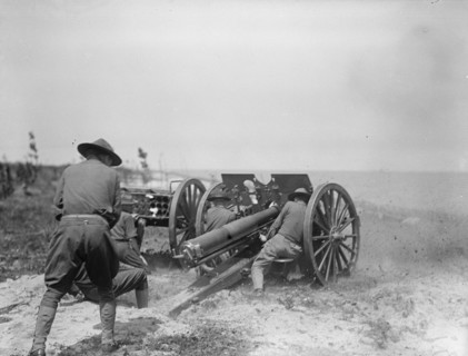 Military Training, 1917 or 1918. Creator: Harris & Ewing.