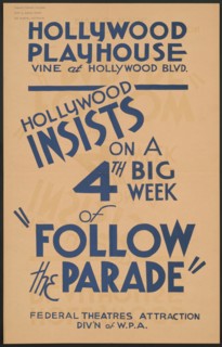 Follow the Parade, Los Angeles, [193-]. Creator: Unknown.