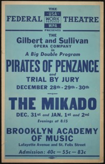 Pirates of Penzance, New York, [1930s]. Creator: Unknown.