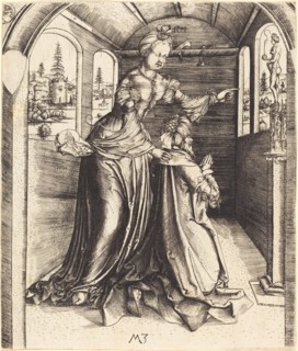 Solomon Worshipping False Gods, 1501. Creator: Master MZ.