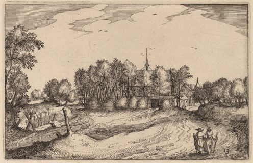 A Convent, published 1612. Creator: Claes Jansz Visscher.