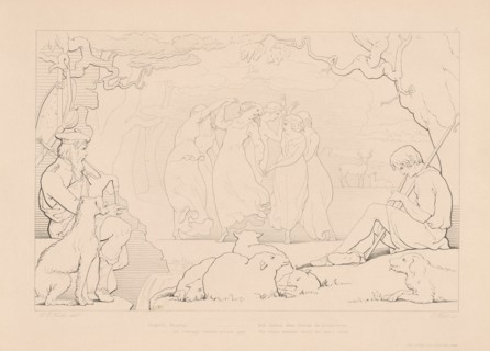 Gertrude of Wyoming, plate 1, 1846. Creator: Edward Webb.