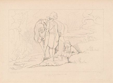 Gertrude of Wyoming, plate 8, 1846. Creator: Edward Webb.