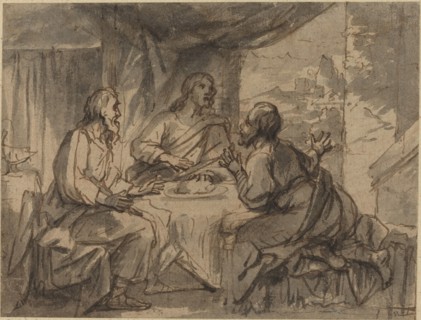 Supper at Emmaus. Creator: Abraham Jansz van Diepenbeeck.