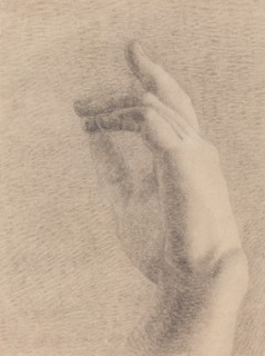 Study of a Hand [recto]. Creator: Benjamin Robert Haydon.