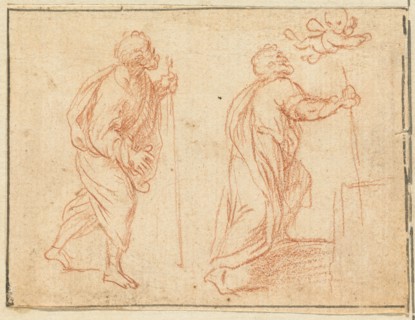 An Apostle Guided by an Angel. Creator: Agostino Masucci.