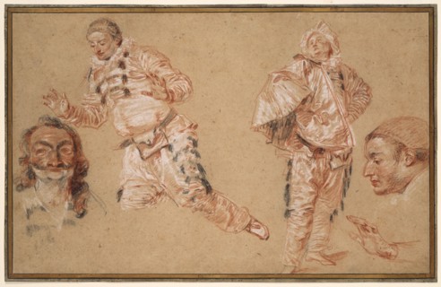 Italian Comedians, 1719/20. Creator: Jean-Antoine Watteau.