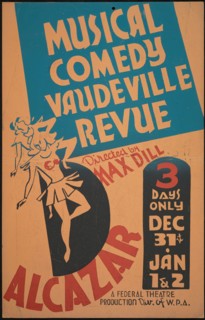 Vaudeville Revue, San Francisco, [193-]. Creator: Unknown.