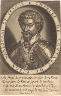 Charles de Gontaut, Duke of Biron. Creator: Thomas de Leu.