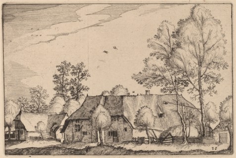 Large Farm, published 1612. Creator: Claes Jansz Visscher.