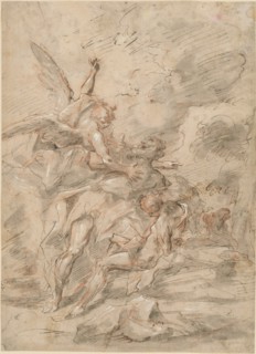 The Sacrifice of Isaac, c. 1755. Creator: Gaspare Diziani.
