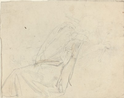Sheet of Studies [recto and verso]. Creator: John Flaxman.