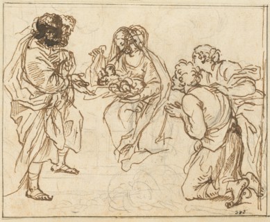The Adoration of the Shepherds. Creator: Agostino Masucci.