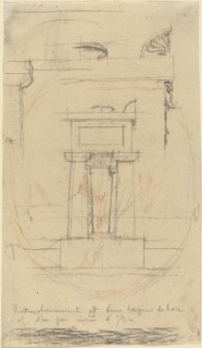 Moliere's Tomb, probably c. 1854. Creator: Charles Meryon.