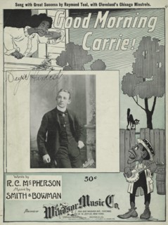 'Good morning Carrie!', 1901. Creators: Unknown, Bushnell.
