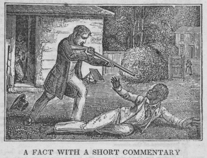 A fact with a short commentary, 1836-01. Creator: Unknown.