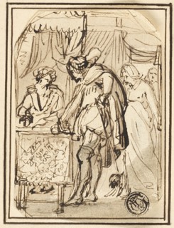 Young Man at Scribe's Table, n.d. Creator: Thomas Stothard.