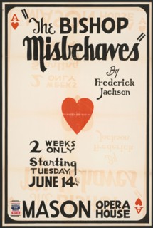 The Bishop Misbehaves, Los Angeles, 1938. Creator: Unknown.
