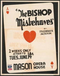 The Bishop Misbehaves, Los Angeles, 1938. Creator: Unknown.