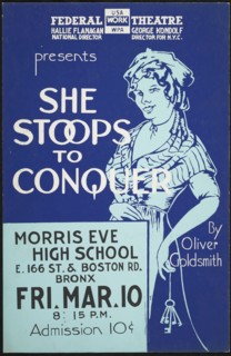 She Stoops to Conquer, New York, [1930s]. Creator: Unknown.