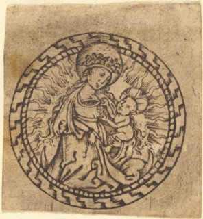 Madonna and Child. Creator: Master with the Flower Borders.
