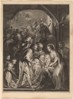 The Adoration of the Magi, 1620. Creator: Lucas Vorsterman.