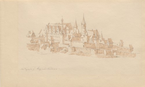 Das Schloss zu Kaiserslautern. Creator: Julius von Leypold.