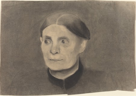 Portrait of a Woman, 1898. Creator: Paula Modersohn-Becker.