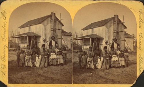 Colored group, Florida, c1850-c1930. Creator: A. D. Bonney.