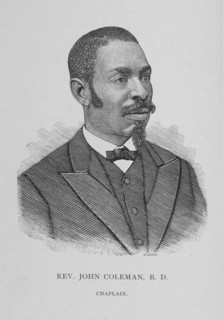 Rev. John Coleman, B. D., Chaplain, 1888. Creator: Unknown.