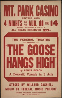 The Goose Hangs High, Holyoke, MA, [193-]. Creator: Unknown.