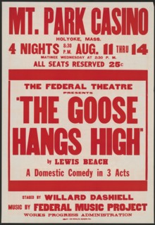 The Goose Hangs High, Holyoke, MA, [193-]. Creator: Unknown.