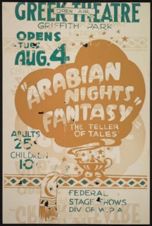 Arabian Nights Fantasy, Los Angeles, 1936. Creator: Unknown.