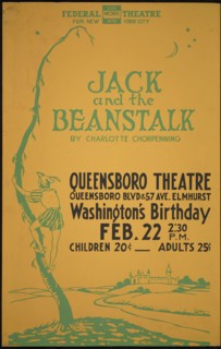 Jack and the Beanstalk, New York, [1930s]. Creator: Unknown.