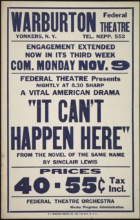 It Can't Happen Here, Yonkers, NY, [193-]. Creator: Unknown.