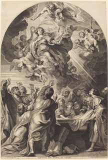 The Assumption of the Virgin, 1624. Creator: Paulus Pontius.