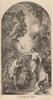 The Baptism of Christ, 1773. Creator: Martin Johann Schmidt.
