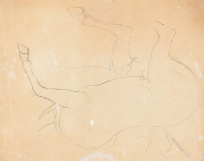 Study of a Horse [verso], after 1807. Creator: William Etty.