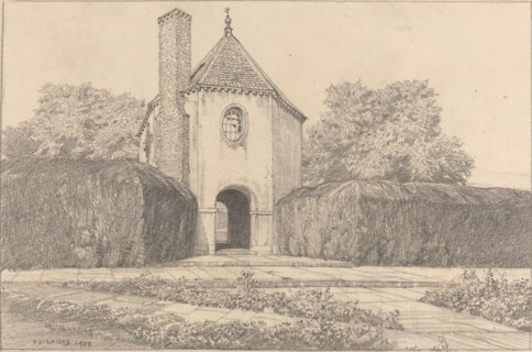 Garden House, 1909. Creator: Frederick Landseer Maur Griggs.