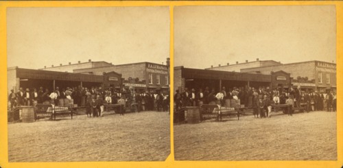 Dodges Auction, Jacksonville, Fla., c1870. Creator: Unknown.