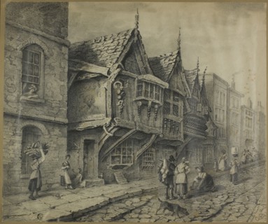 White Friars, Chester, 1831. Creator: George Sidney Shepherd.