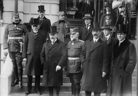 Serbian Mission To The U.S..., 1918. Creator: Harris & Ewing.
