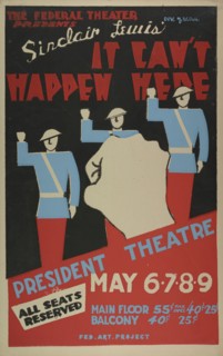 It Can't Happen Here, Des Moines, IA, 1937. Creator: Unknown.