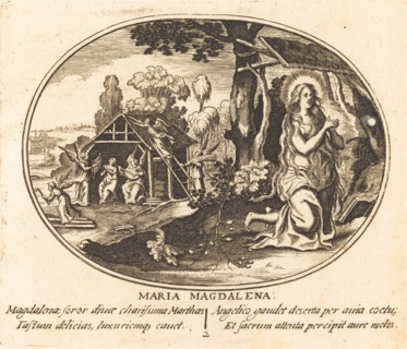 The Penitence of Mary Magdalen. Creator: Balthasar Moncornet.