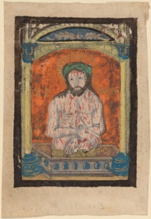 Christ as the Man of Sorrows, 15th century. Creator: Unknown.