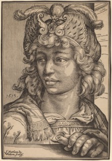 Bust of a Young Man, 1613. Creator: Christoffel van Sichem I.