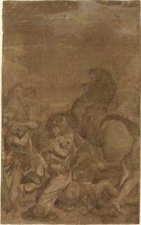 The Conversion of Saint Paul, 17th century. Creator: Unknown.