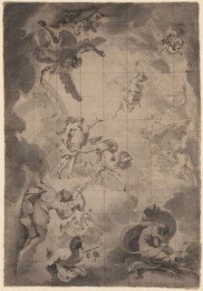Studies of Aurora and Apollo, 1794. Creator: Pietro Fancelli.