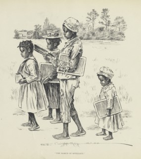 The march of intellect, 1899. Creator: Jay Campbell Phillips.