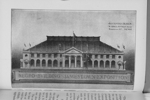 Negro building, Jamestown Exhibition, 1911. Creator: Unknown.